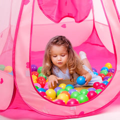 DISHIO ball pit measures 49 by 33 inches, providing ample space for play