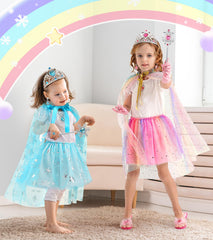 DISHIO crown tiara provides comfortable, secure fit for little queens.