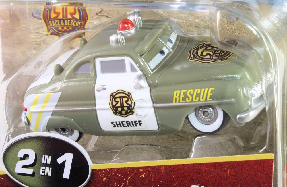 Disney Cars Color Changers Sheriff from Radiator Springs ready for playful transformation.