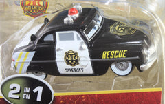 Disney Cars Color Changers Sheriff cools colors with icy water to reset the design.