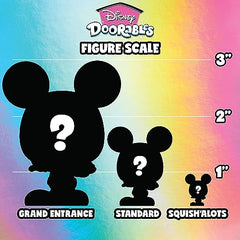 Disney Doorables Grand Entrance Mickey with red shorts figure ready for shelf display.