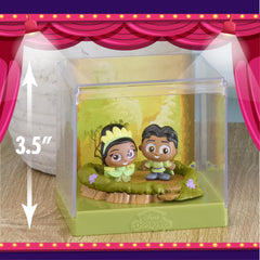 Disney Doorables Series 2 diorama box showcases two figures in a theater-style display.