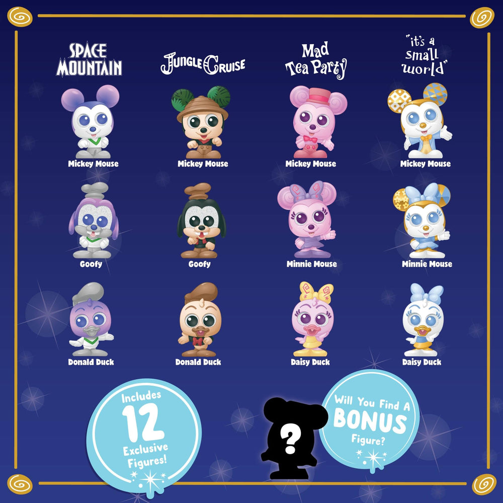 Disney Doorables Walt Disney World 50th collection figures spark fan joy and display.