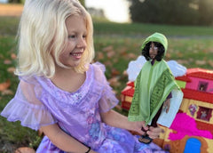 Disney Encanto Bruno doll curly hair captures authentic hairstyle from the movie