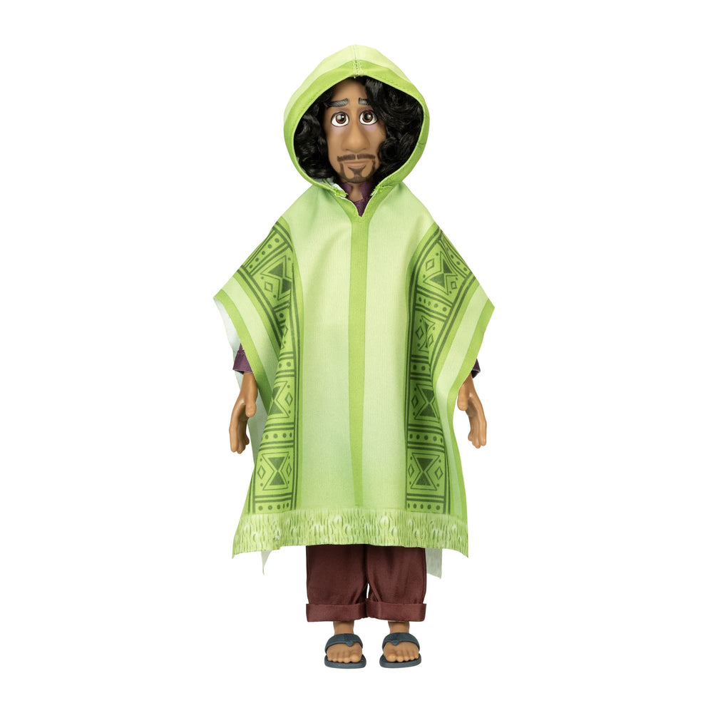 Disney Encanto Bruno doll outfit detail highlights signature fashion for storytelling adventures