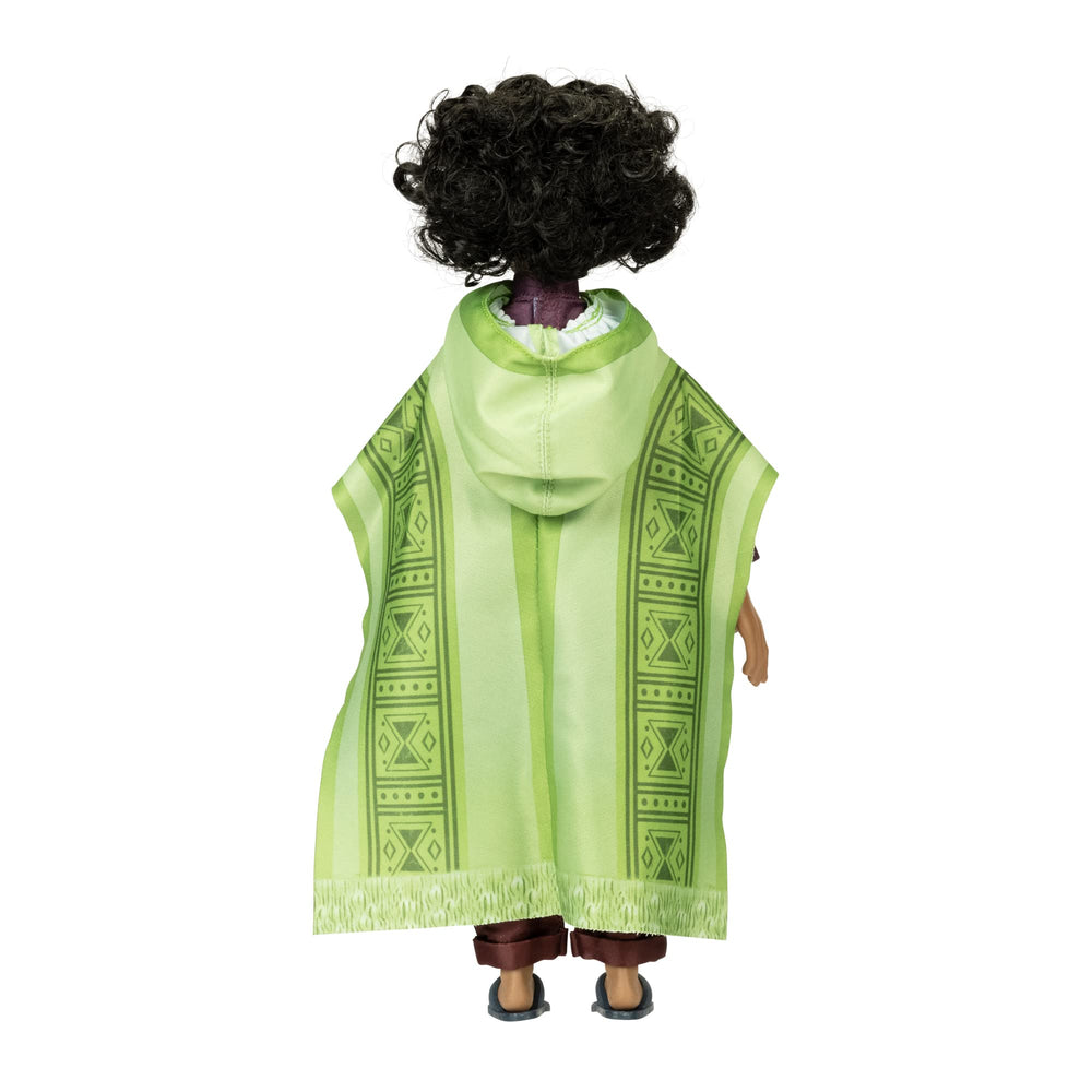 Disney Encanto Bruno doll packaged with poncho and shoes for complete styling