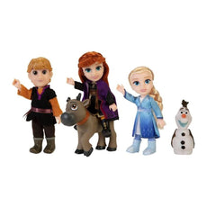 Disney Frozen 2 petite Anna doll with rooted hair for storytelling adventures.