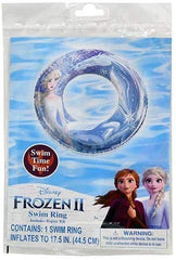 Disney Frozen 2 swim ring featuring Olaf promotes confidence in water skills for kids.