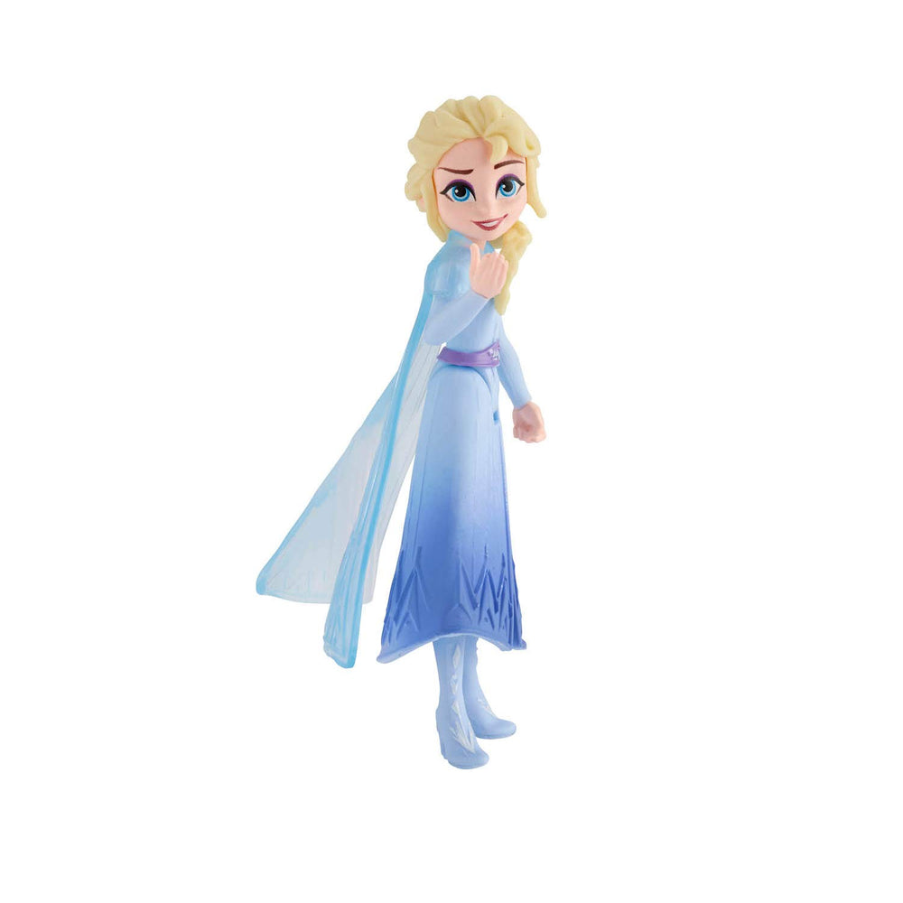 Disney Frozen Elsa small doll in movie-inspired blue outfit for storytelling