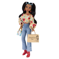 Disney ILY 4EVER Belle doll features open-toe sandals for dressy-casual outfits.