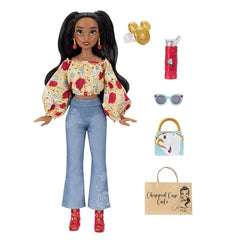 Disney ILY 4EVER Belle doll wears sunglasses for sunny mall adventures.
