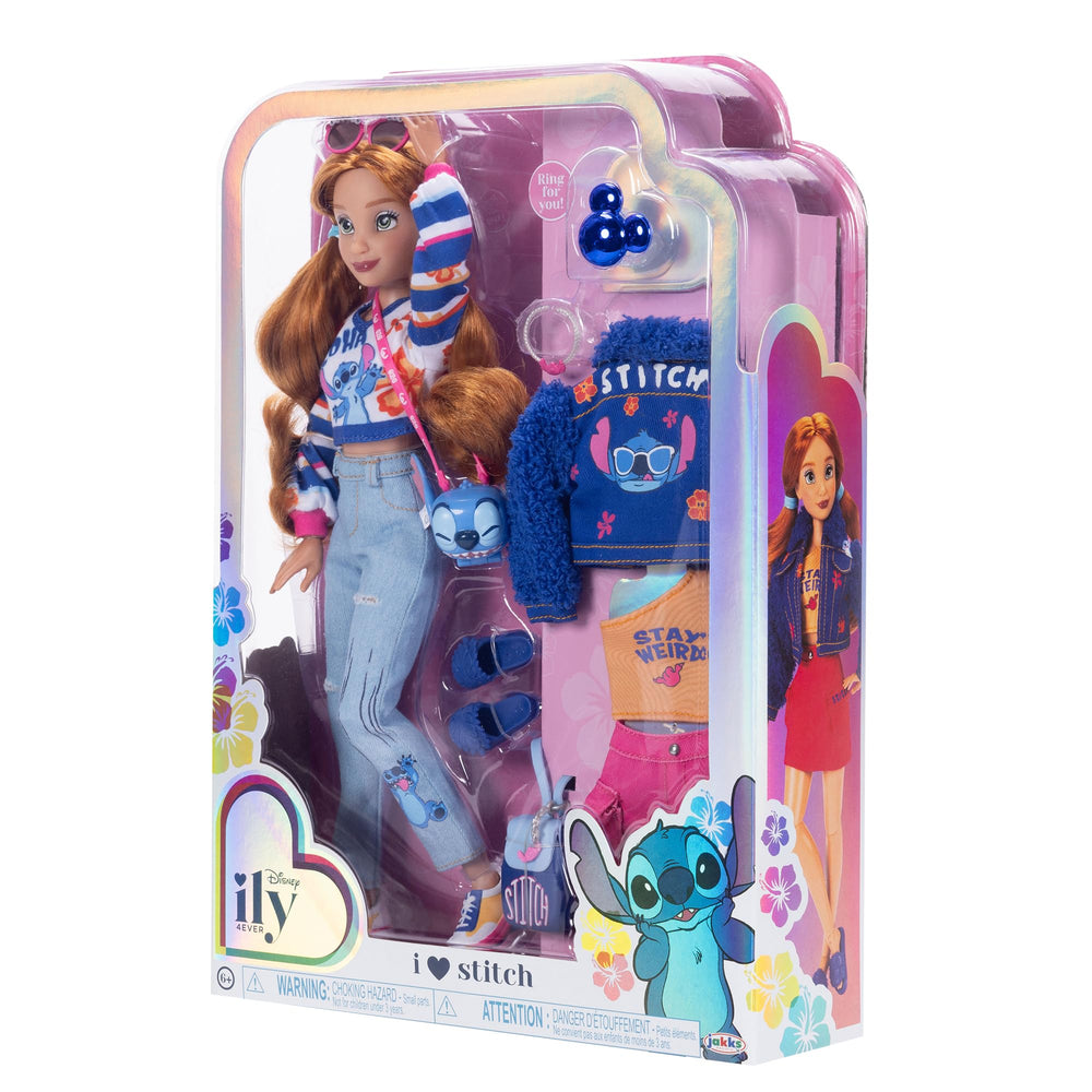 Disney ILY 4EVER Mickey ring provides a collectible charm to complete the look.