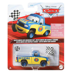 Disney Pixar Cars Dexter Hoover front view with authentic movie details