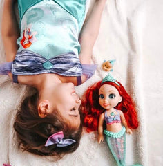 Ariel tail lights up for magical underwater effect