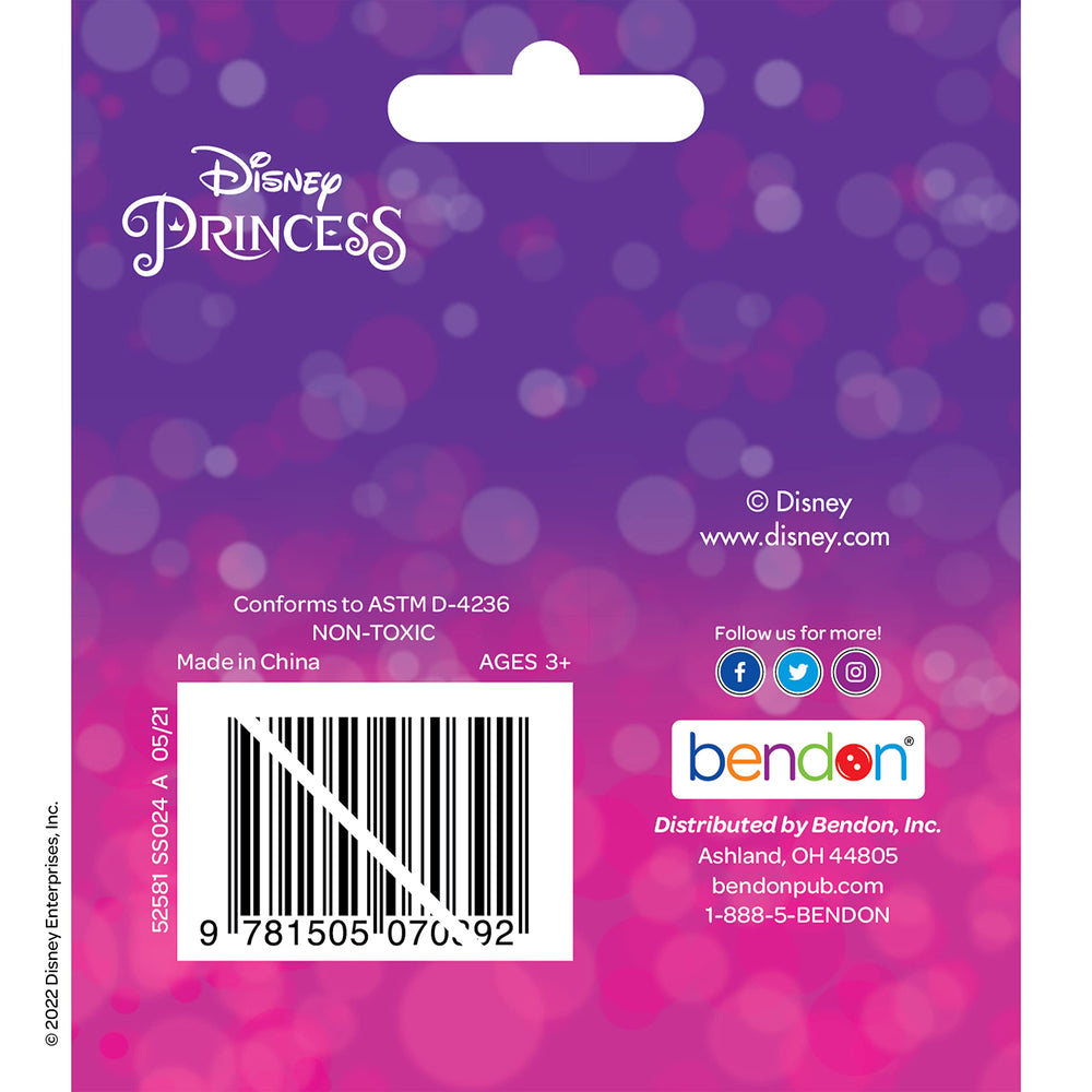 Disney Princess crayons with character designs ideal for coloring adventures