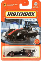 Disney Princess Matchbox Radical SR3 XXR black 1:64 diecast car for display and collection