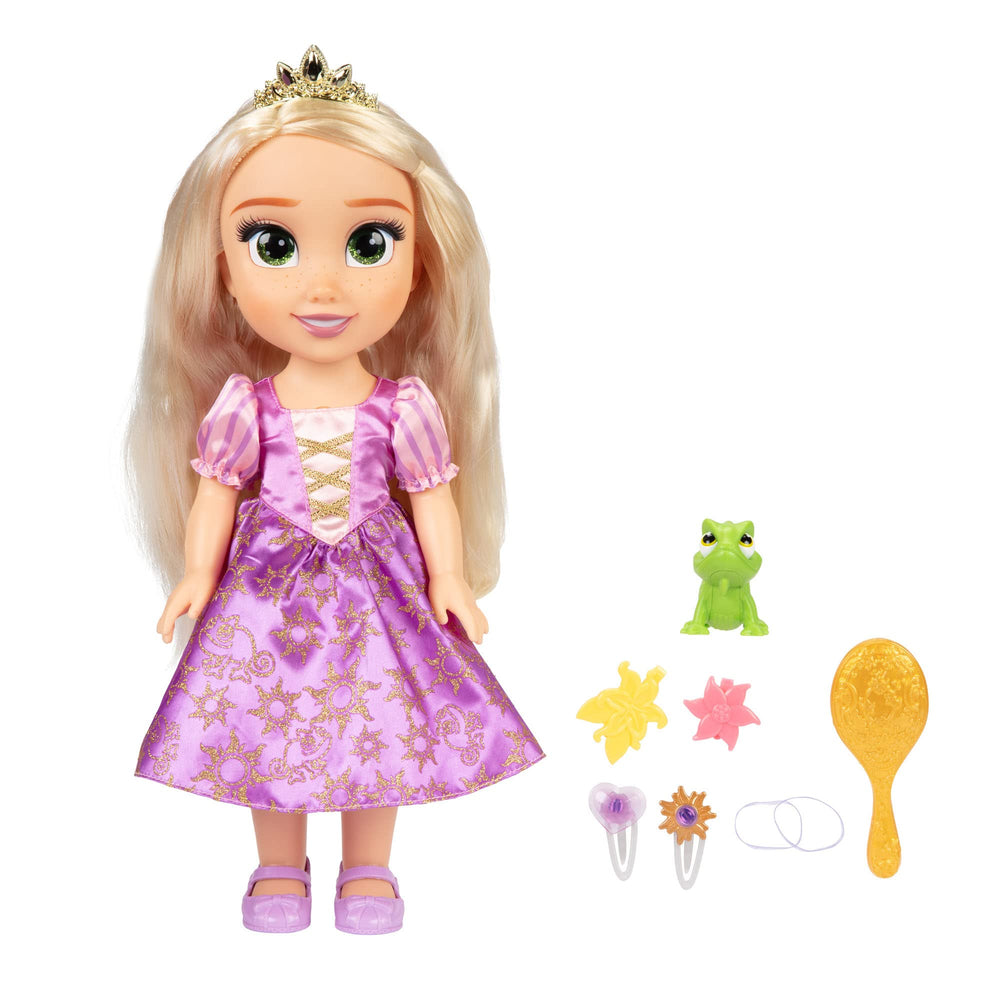 Hair clips and bands for creative styling with Rapunzel