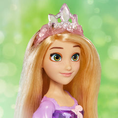 Tiara and shoes complete Rapunzel's royal outfit for dress-up