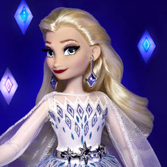 Disney Princess Style Series Holiday Elsa Doll earrings belt sparkle