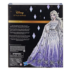 Disney Princess Style Series Holiday Elsa Doll icicle shoes highlight