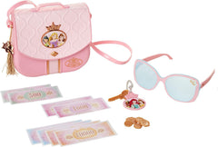 Disney Princess World Traveler purse set keeps tiny essentials organized for little travelers.
