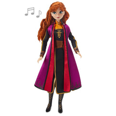 Disney Store Anna satin robe detail adds sparkle to princess storytelling.