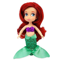 Disney Store Ariel mini doll with detailed design inspired by The Little Mermaid.
