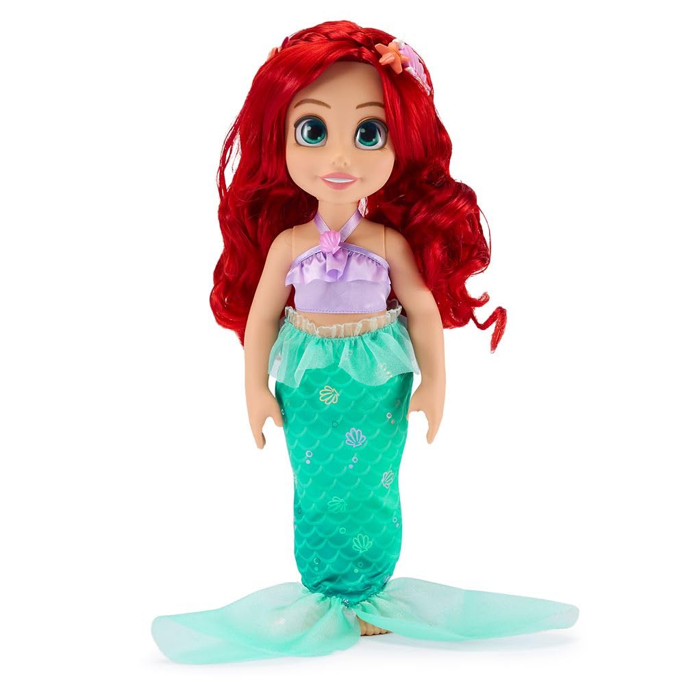 Disney Store Ariel Once Upon a Story doll, 16-inch, ready for display and storytelling.