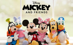 Disney Store Daisy Duck Plush soft polyester fabric for kid-friendly softness