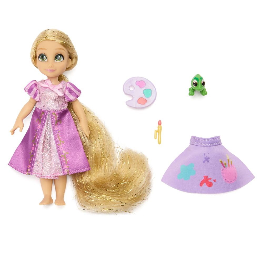 Elsa 5-inch mini-doll from Disney Store offers poseable features in a compact size.