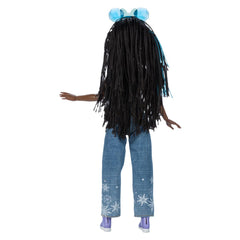 Disney Store Elsa ILY 4EVER with purse, earrings, necklace, cellphone, and sneakers.