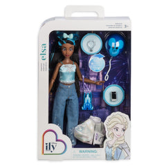 Disney Store Elsa ILY 4EVER collection-ready packaging for display and gifting.