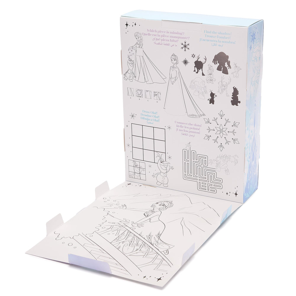 Elsa Story Doll includes Olaf figurine for companion scenes.