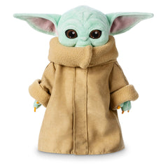 Disney Store Grogu plush with robe detail for cozy display and play