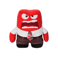Disney Store Inside Out 2 Anger Plush with detailed sculpting for display and play