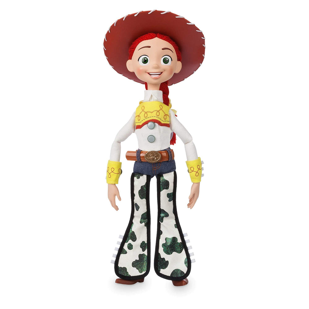 Disney Store Jessie interactive action figure with pull-string phrases for lively play