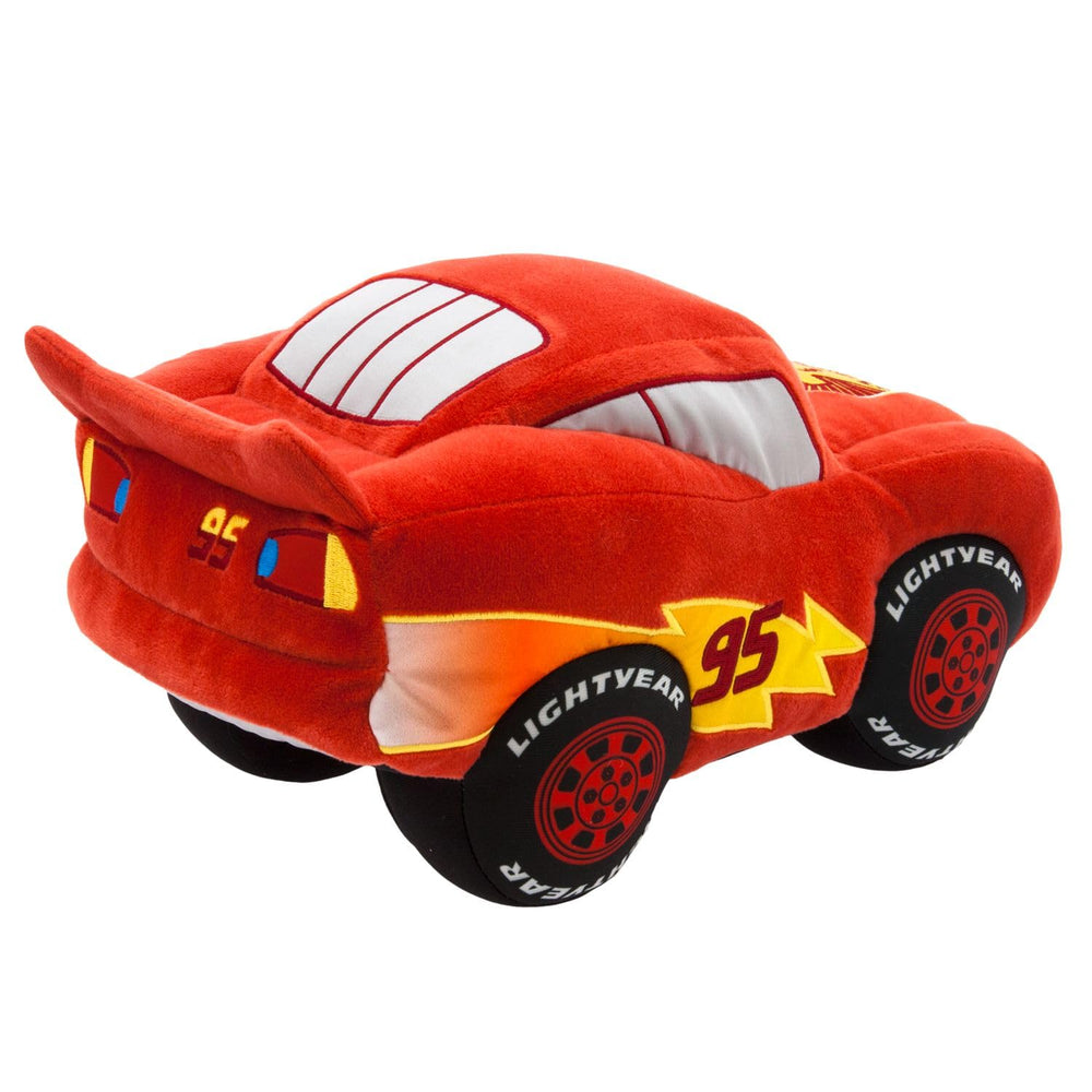 Disney Store Lightning McQueen plush with embroidered details for premium display.