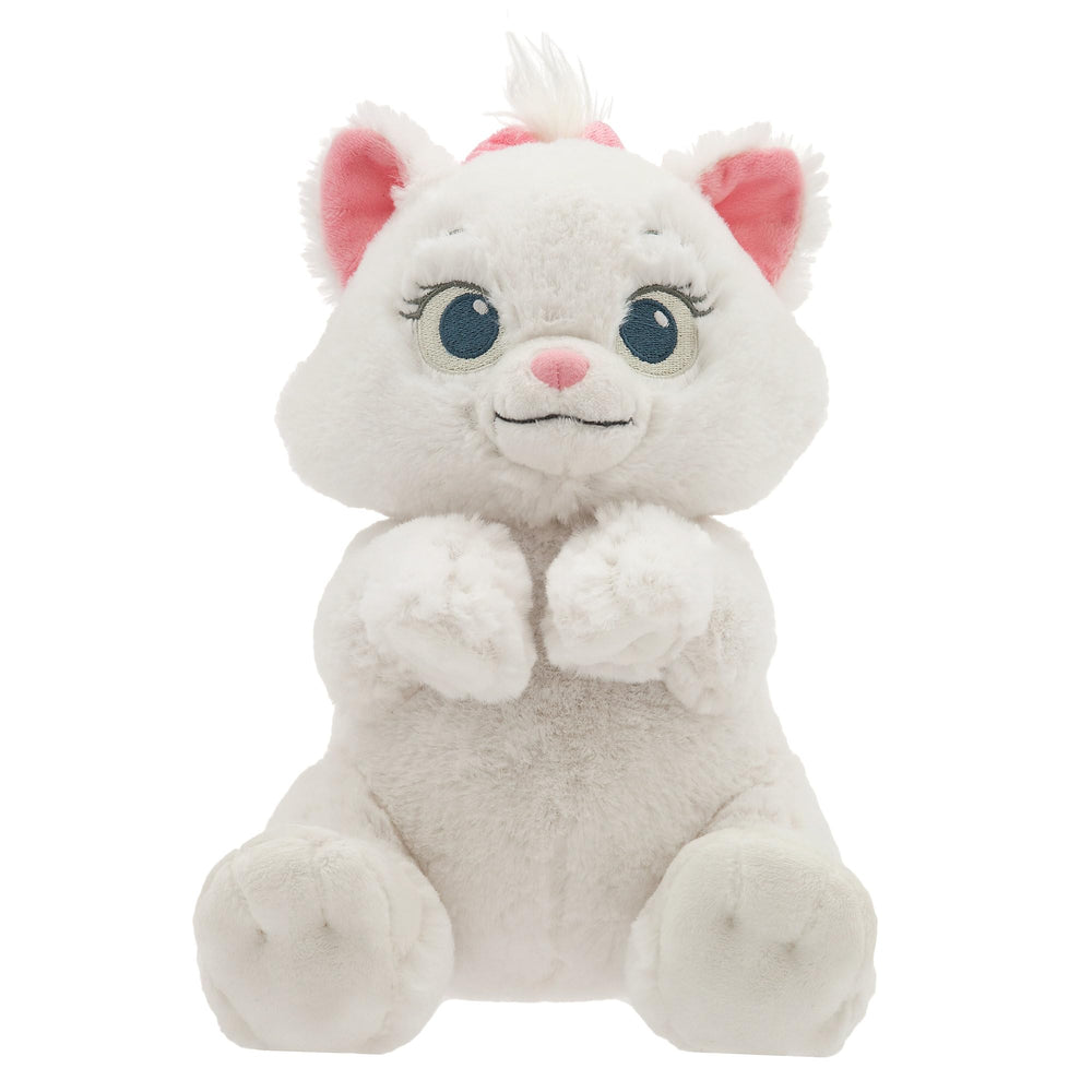 Disney Store Marie plush features embroidered details for lifelike charm