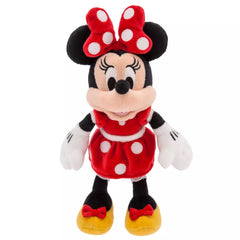 Minnie Mouse plush with embroidered features for a charming keepsake