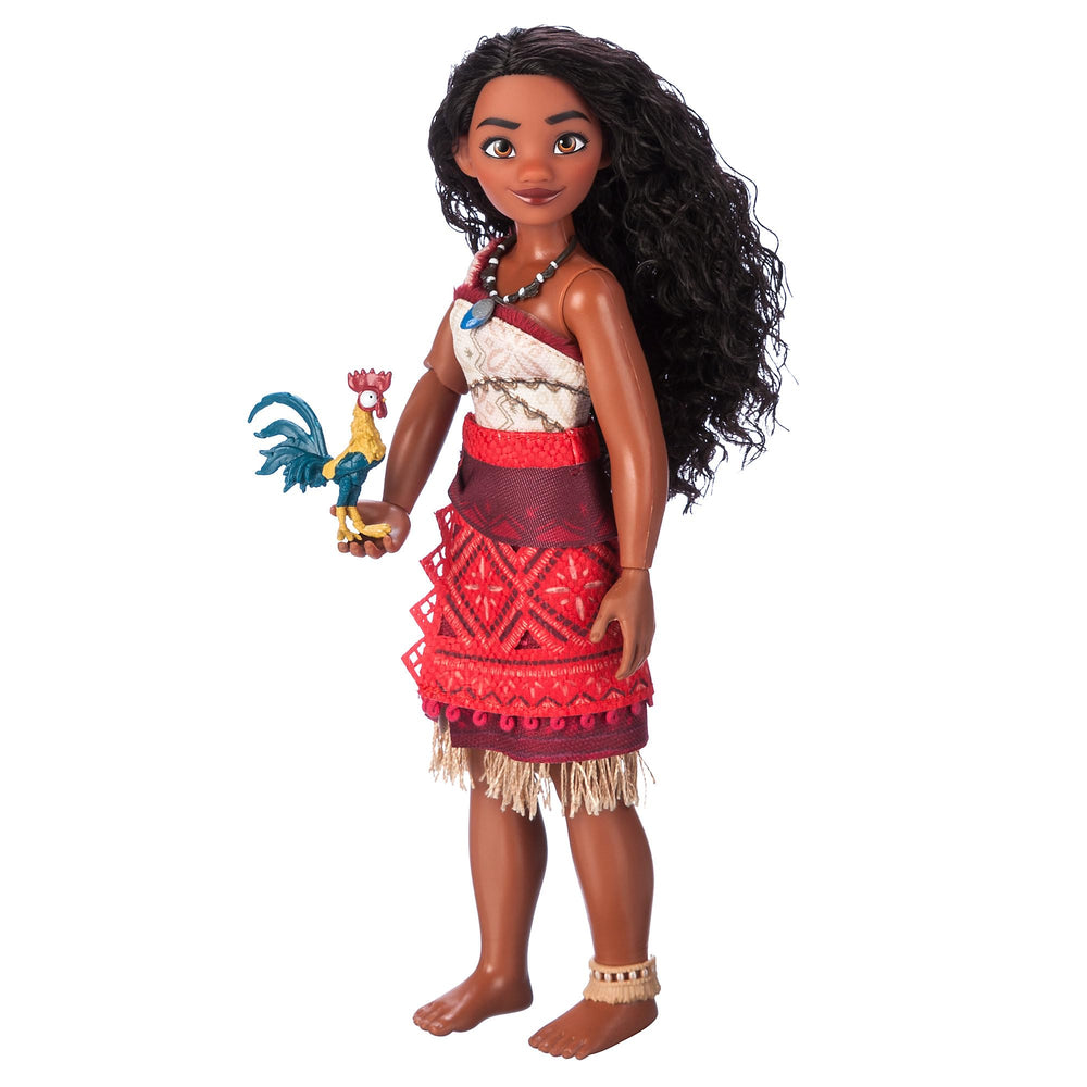 Disney Store Moana 2 singing doll in poseable form ready for imaginative adventures.