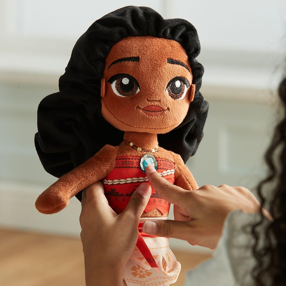 Soft plush construction creates a cozy cuddle buddy.