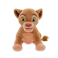 Disney Store Nala plush reaches 13 inches, perfect for cuddling and storytelling.