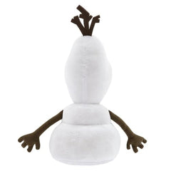 Disney Store Olaf soft toy with a huggable body invites cozy cuddles and comfort