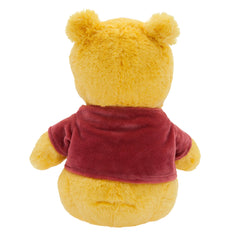 Disney Store Pooh bear with velour shirt for comforting playtime