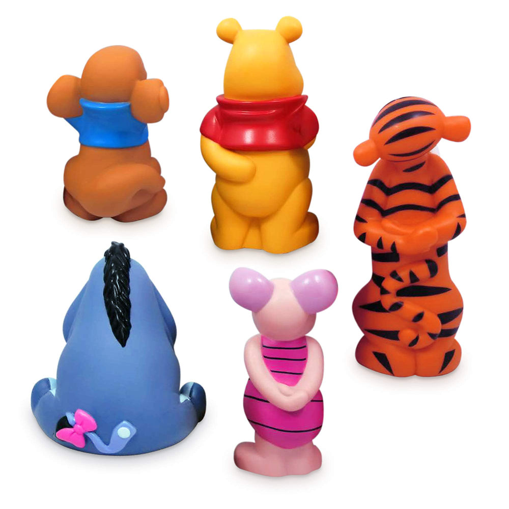Disney Store Pooh bath set lid with straining holes for quick drainage.