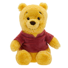 Disney Store Pooh plush embroidered features for durability and charm