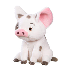 Disney Store Pua Plush with embroidered eyes for gentle, durable play.