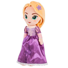 Rapunzel plush face with embroidery for friendly, kid-safe expressions during play