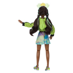 Disney Store Tiana ily 4EVER doll showcases 12 snack surprises for mystery play.