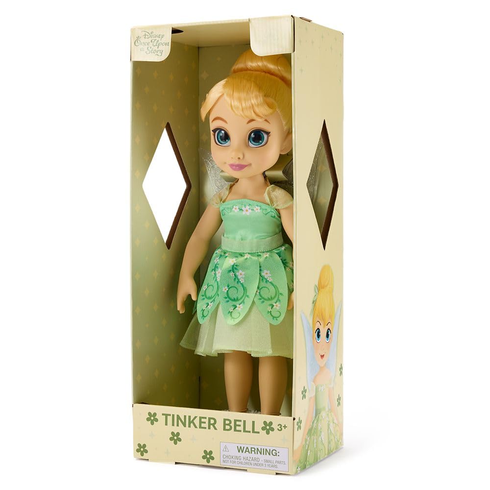 Disney Store Tinker Bell open display packaging showcasing collectible presentation